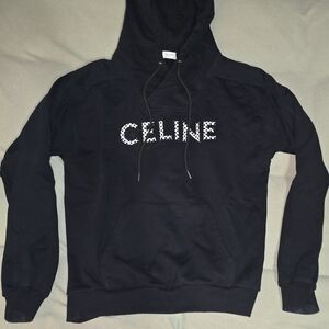 Celine Black Hoodie Sweater for Men